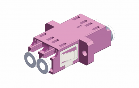 LC Duplex - SM/MM LC adaptor - Duplex
